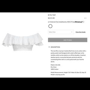 Rita Top from Misa Los Angeles